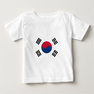 Camiseta Para Bebê coreia sul