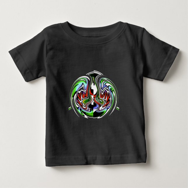 Camiseta Para Bebê Cores de presentes HakunaMatata hakunamatata (Frente)