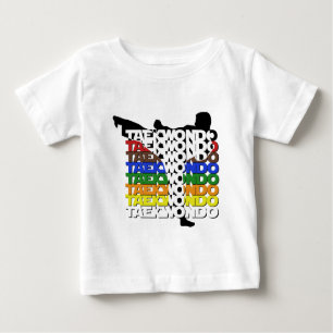 Camiseta Para Bebê Cores de TKD