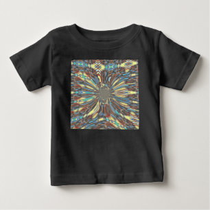 Camiseta Para Bebê Cores design fantásticas urbanas