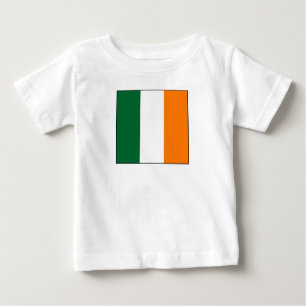 Camiseta Para Bebê Cores irlandesas