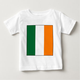 Camiseta Para Bebê Cores Irlandesas