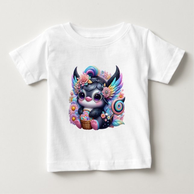 Camiseta Para Bebê Coroa (Frente)