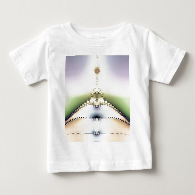 Camiseta Para Bebê Coroa (Frente)