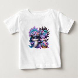 Camiseta Para Bebê Coroa