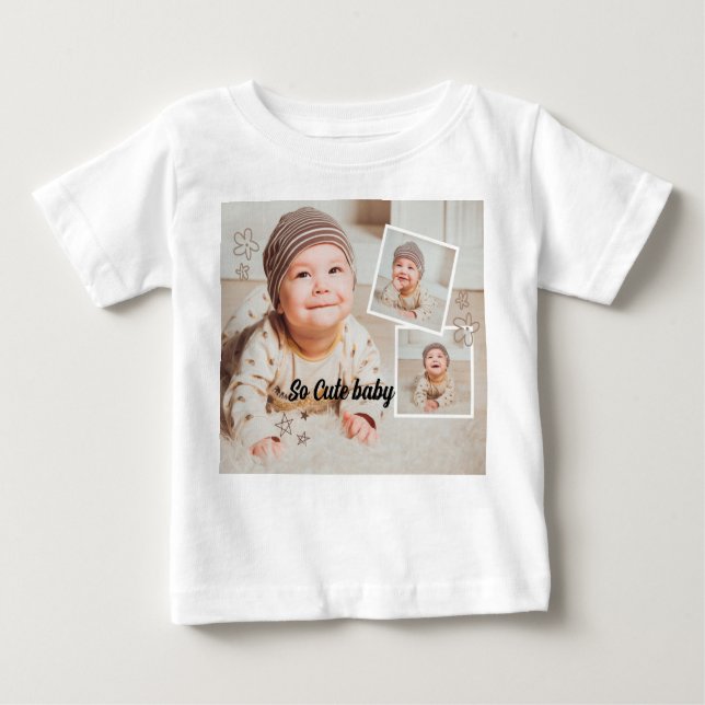 Camiseta Para Bebê Coroa (Frente)