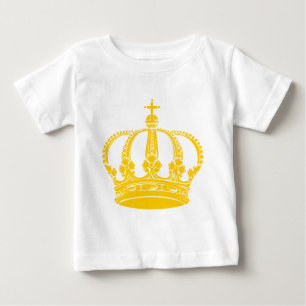 Camiseta Para Bebê Coroa Real 02 - Amber