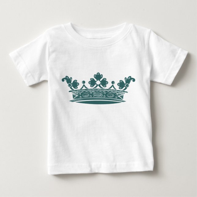 Camiseta Para Bebê Coroa Real 05 (Frente)