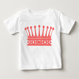 Camiseta Para Bebê Coroa Real 07