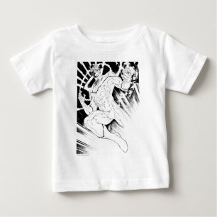 Camiseta Para Bebê Corpo branco da lanterna