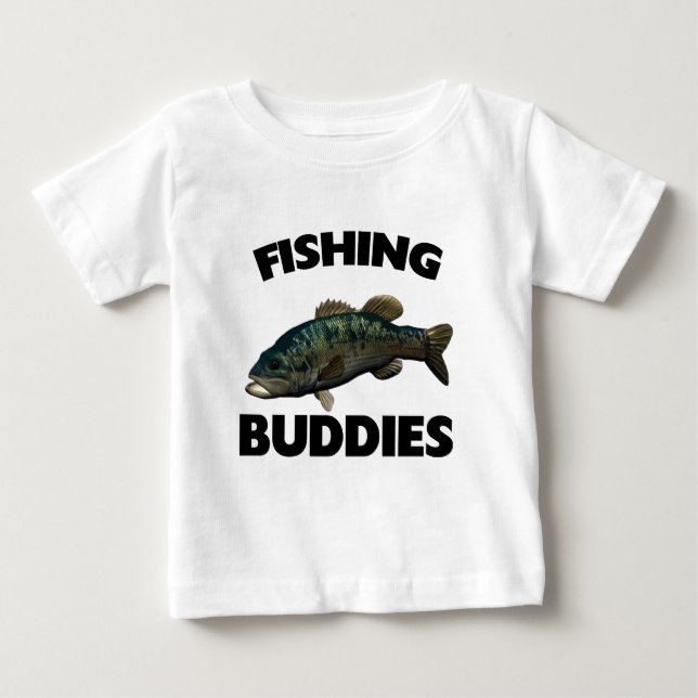 CAMISETA PARA BEBÊ CORPOS DE PESCA (Frente)