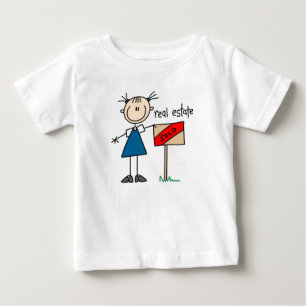 Camiseta Para Bebê Corretor de Imóveis