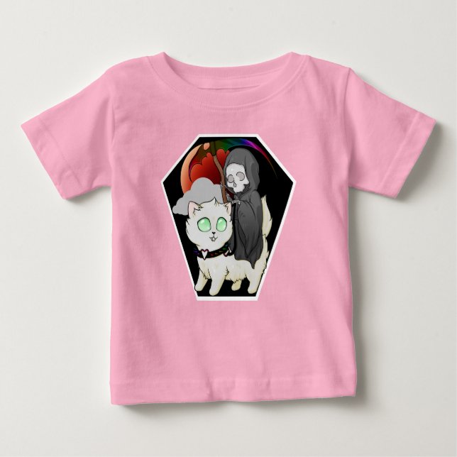 Camiseta Para Bebê Corridas de Morte (Frente)