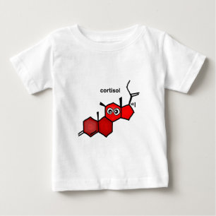 Camiseta Para Bebê Cortisol