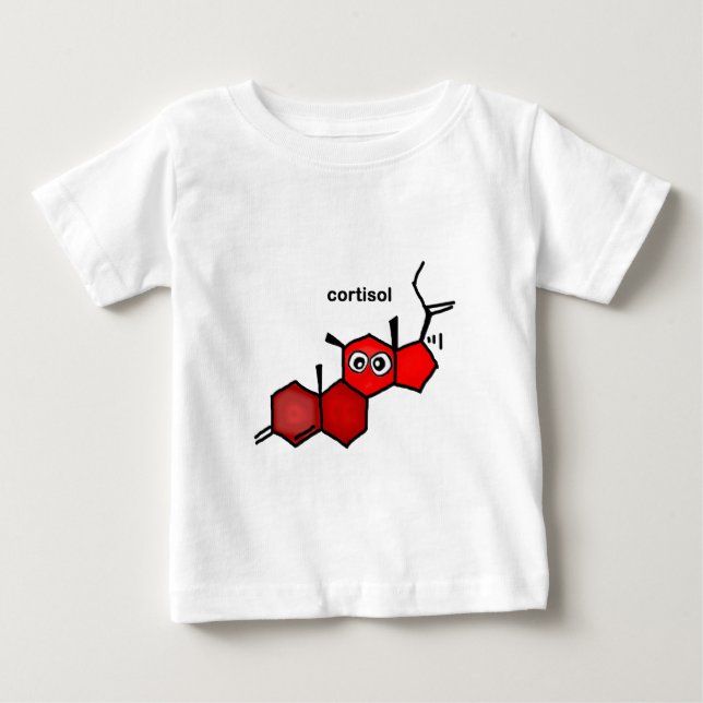 Camiseta Para Bebê Cortisol (Frente)