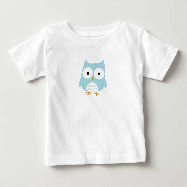 Camiseta Para Bebê Coruja (Frente)