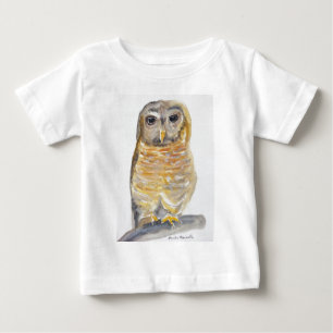 Camiseta Para Bebê Coruja