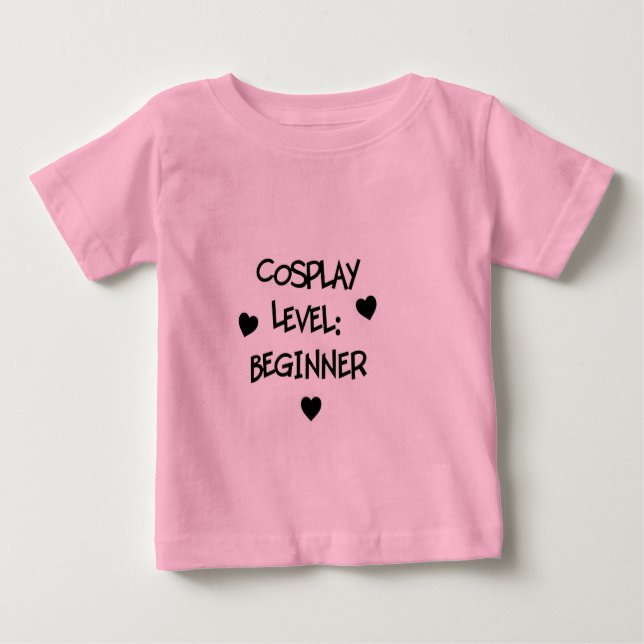 Camiseta Para Bebê Cosplayer mais Recente: Bebê (Frente)