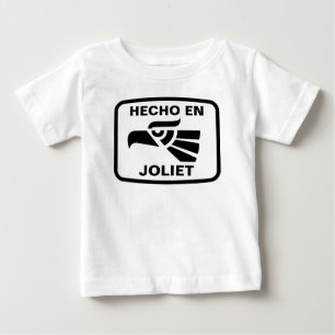 Camiseta Para Bebê Costume do personalizado do en Joliet de Hecho