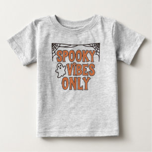 Camiseta Para Bebê Cotações da Estação Spooky