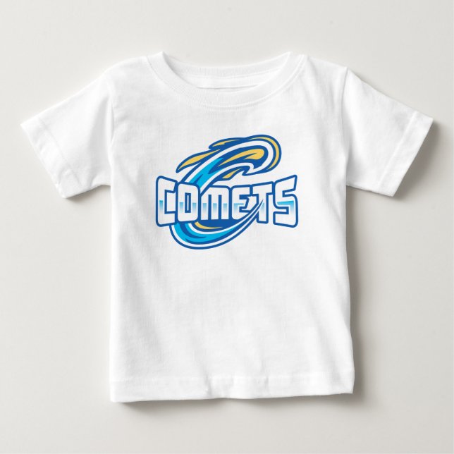 Camiseta Para Bebê Cottey College Comets (Frente)