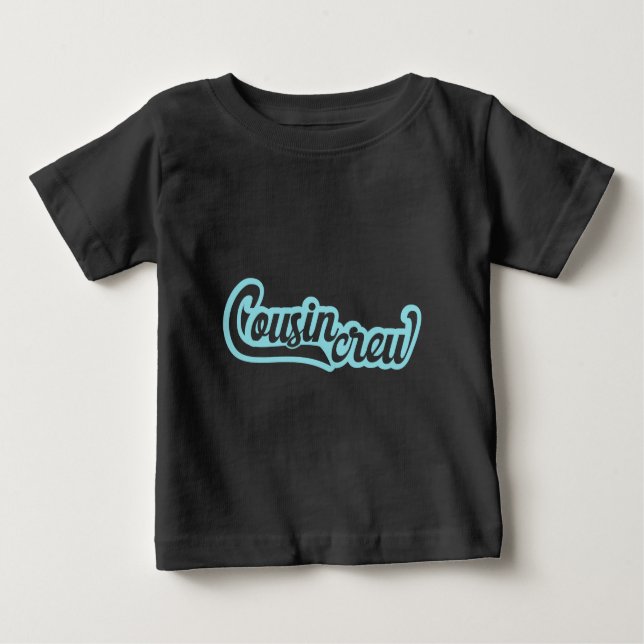 Camiseta Para Bebê Cousin Crew (Frente)