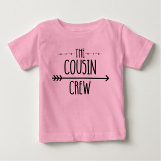 Camiseta Para Bebê Cousin Crew