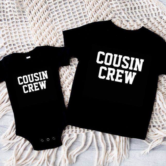 Camiseta Para Bebê Cousin Crew Kids (Criador carregado)