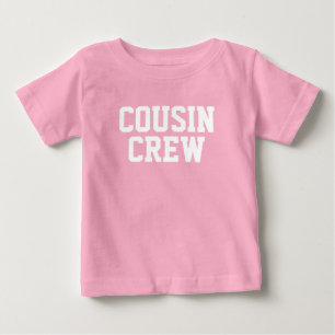 Camiseta Para Bebê Cousin Crew Kids