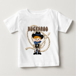 Camiseta Para Bebê Cowboy Buckaroo