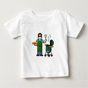 Camiseta Para Bebê Cozimento na grade de BGE