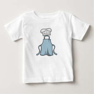 Camiseta Para Bebê Cozinhar avental e Cozinhar