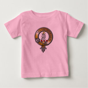 Camiseta Para Bebê Crachá Fleming Crest