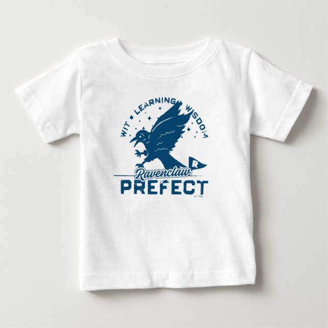 Camiseta Para Bebê CRACHÁ Prefeito RAVENCLAW™ (Frente)