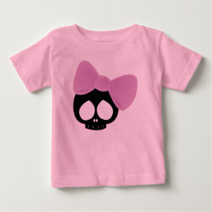 Camiseta Para Bebê Crânio do arco