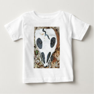 Camiseta Para Bebê crânio pintado muertos de diâmetro de los