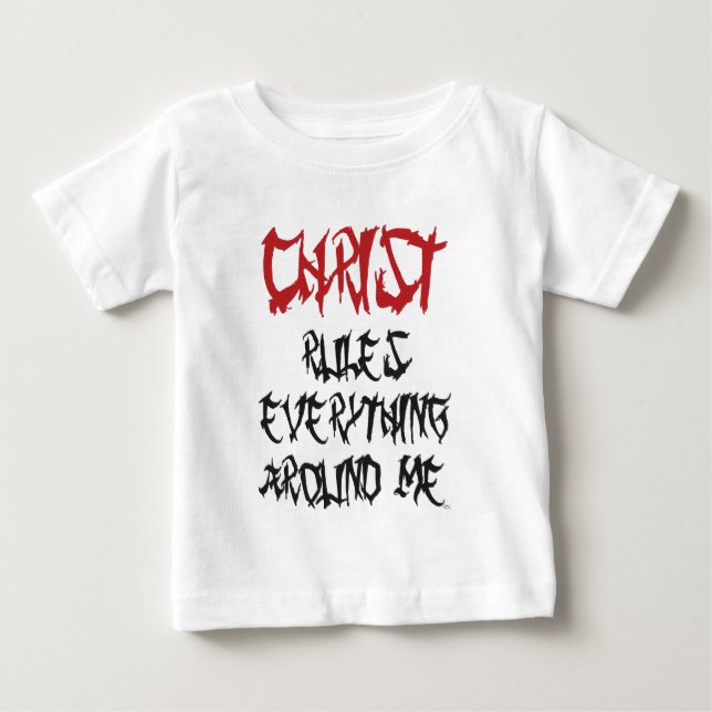 Camiseta Para Bebê Cream2 (Frente)
