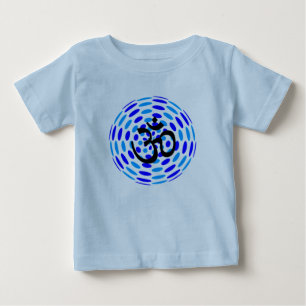 Camiseta Para Bebê Creative Om - Baby Yoga Clothes