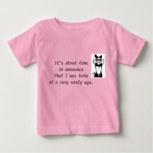 Camiseta Para Bebê Creeper de Criança de orçamento do Groucho Marx Ba