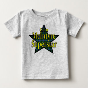 Camiseta Para Bebê Creeper orgânico infantil da estrela mundial de
