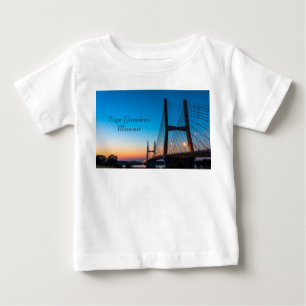 Camiseta Para Bebê Crepúsculo Na Ponte Bill Emerson