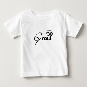 Camiseta Para Bebê Cresça