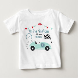 Camiseta Para Bebê Crescendo Rápido Festa de Aniversário do Carro de 