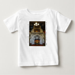 Camiseta Para Bebê Crescent Hotel Lareira