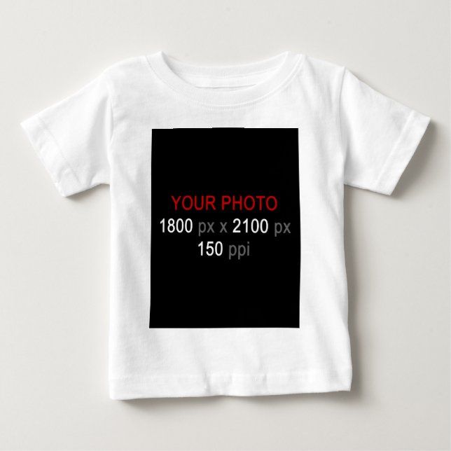 Camiseta Para Bebê Criação pessoal (Frente)