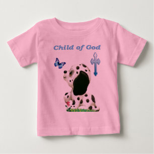 Camiseta Para Bebê Criança de Deus