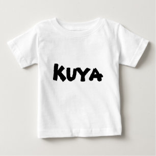 Camiseta Para Bebê Criança de Kuya/t-shirt da criança