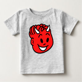 Camiseta Para Bebê Criança diabo