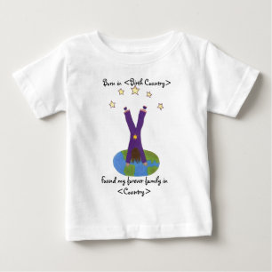 Camiseta Para Bebê Criança do Mundo