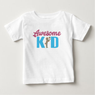 Camiseta Para Bebê Criança Incrível